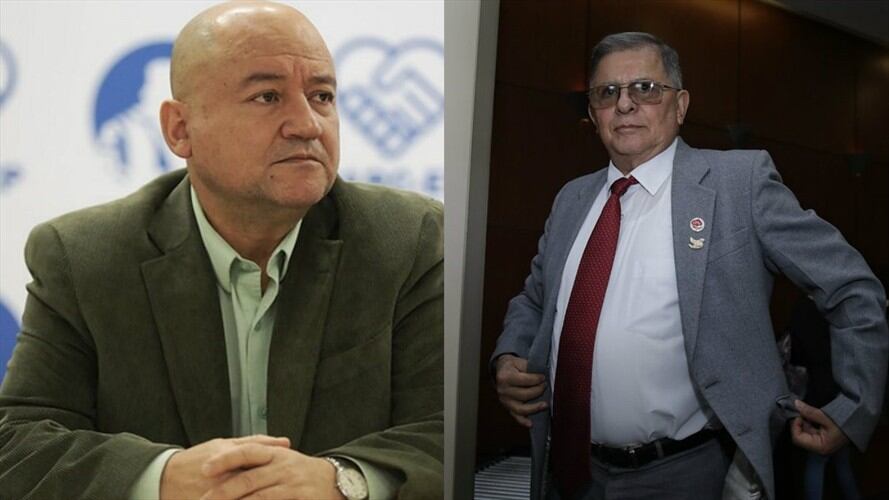 Carlos Antonio Lozada y Rodrigo Granda. Foto: Colprensa