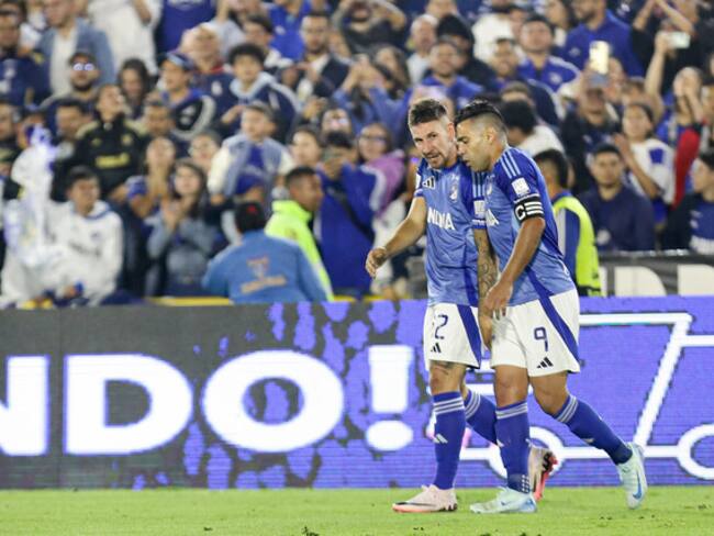 Jugadores de Millonarios imagen de referencia. Foto: Colprensa.