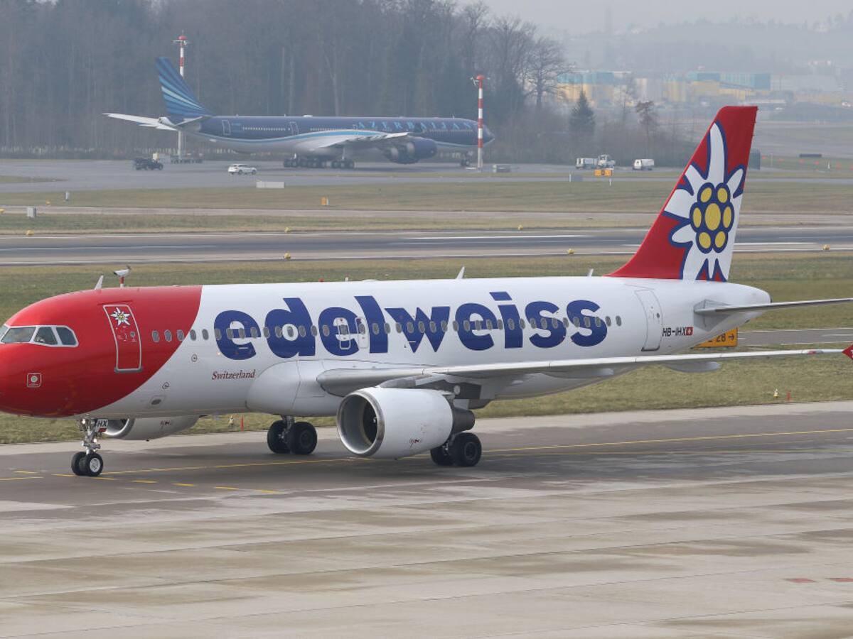 Llega el primer vuelo de Edelweiss Air con su ruta Zurich - Bogotá - Cartagena - Zurich