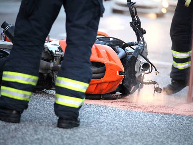 Imagen de referencia de un accidente de tránsito. Foto: Getty Images