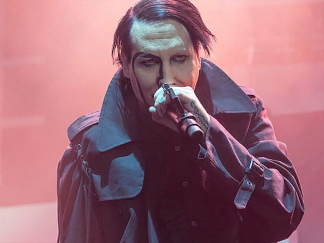 Marilyn Manson lanza  un consolador con su rostro para celebrar Halloween . Foto: Getty Images