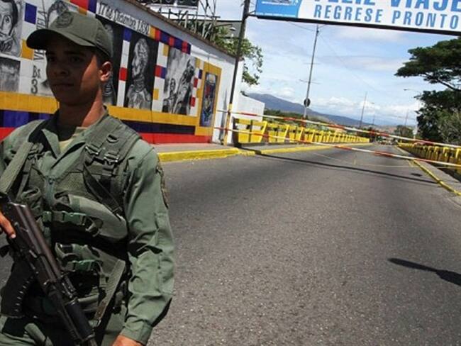 Frontera Colombo-venezolana . Foto: Colprensa
