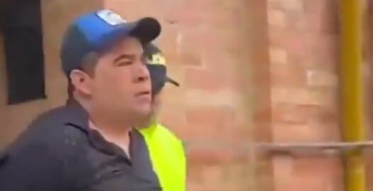 Captura de alias 'Jerónimo'. Foto: captura de pantalla video de la Policía.