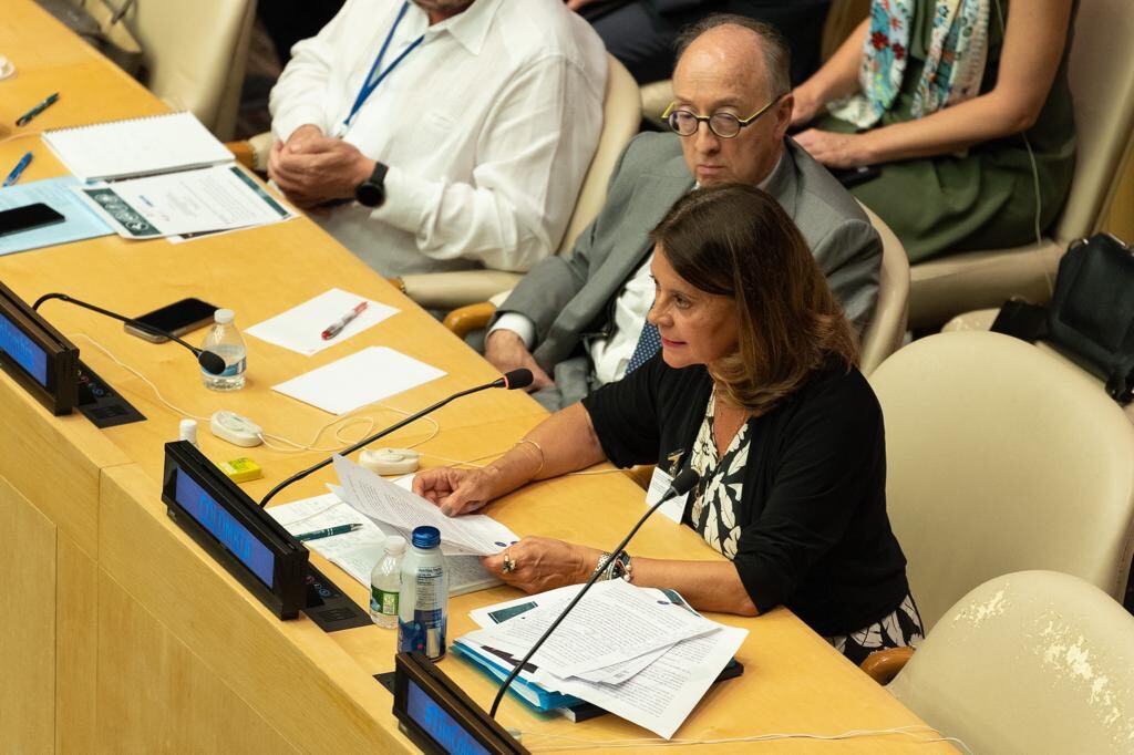 Gobierno instó a la comunidad internacional a seguir apoyando la paz en Colombia.Foto: Cancillería