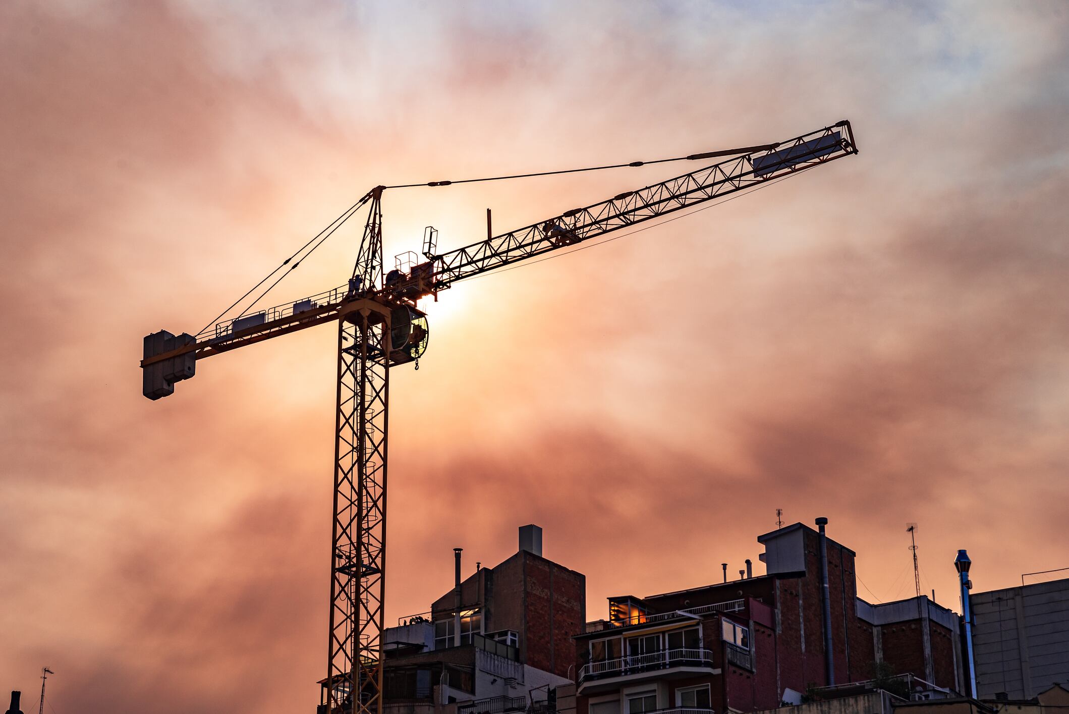 Construcción imagen de referencia. Foto: Getty Images.