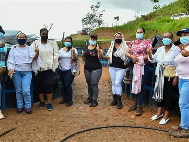 Según las autoridades el proyecto productivo es autosostenible y rentable. Foto: Alcaldía de Puerto Boyacá
