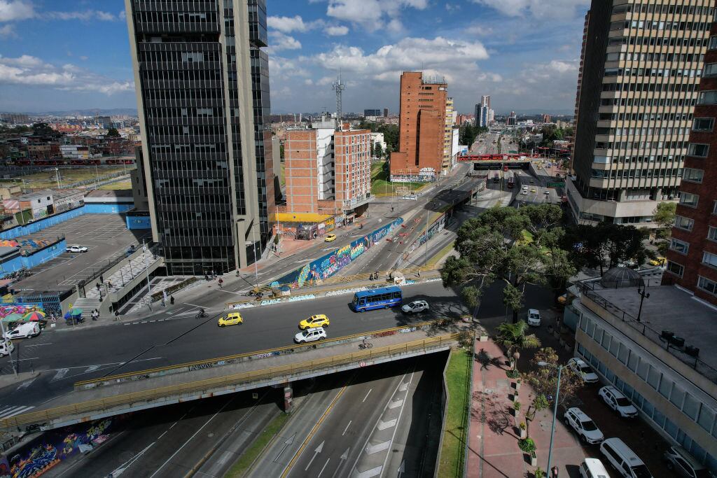 Día sin carro y sin moto en Bogotá. Foto: Getty Images.