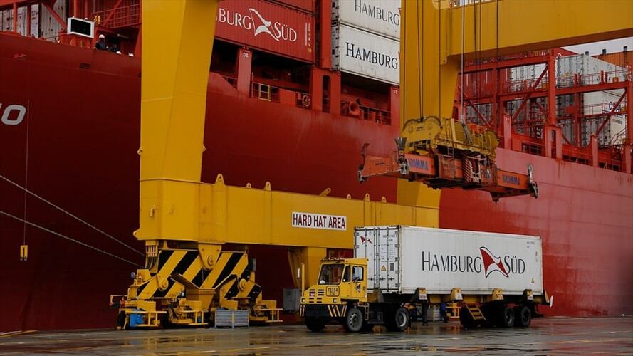 El buque estaba anclado en un muelle de la Sociedad Portuaria de Cartagena. Foto: Colprensa