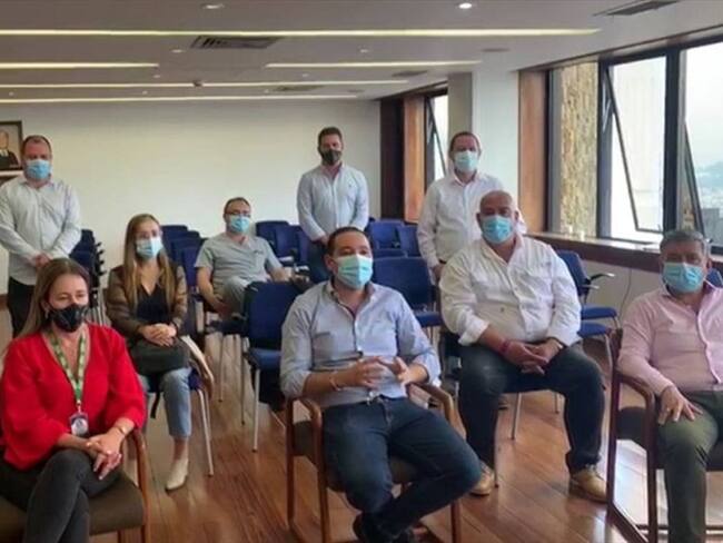 El alcalde de Manizales elevará una petición al Ministerio del Interior para que le permita tomar algunas decisiones que no sigan afectando al comercio local. Foto: Cortesía