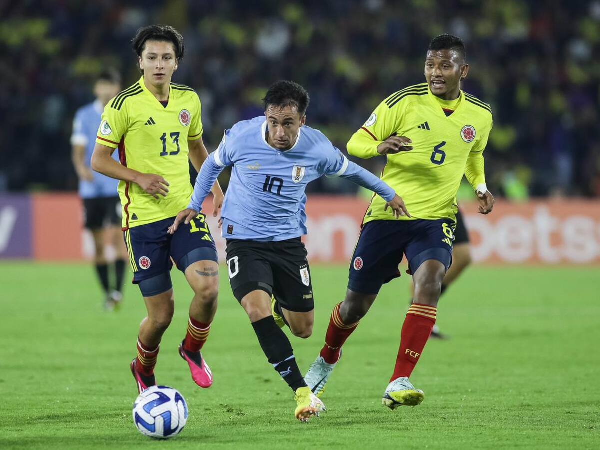Colombia 0 – 1 Uruguay: derrota para la Selección Sub-20 en el hexagonal