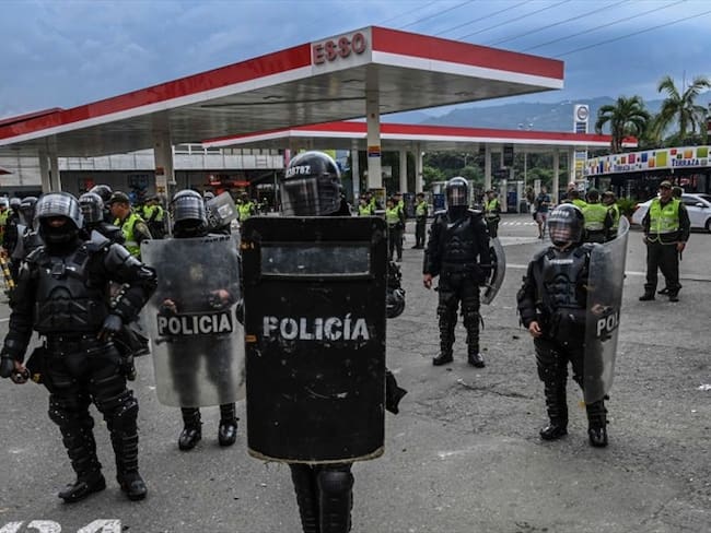 El fiscal general (e) Fabio Espitia dijo que se adelantan indagaciones para establecer si hubo excesos del Escuadrón Móvil Antidisturbios. Foto: Getty Images
