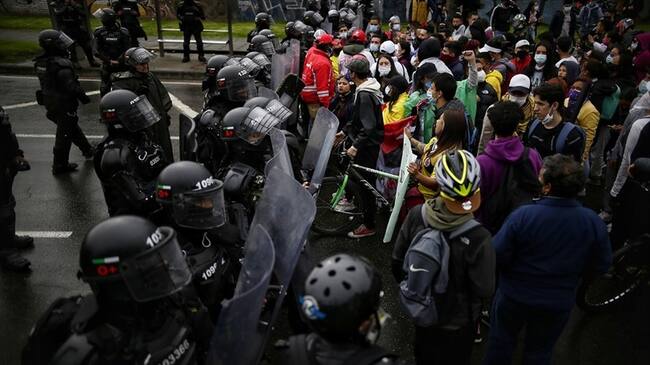Paro Nacional 30 abril. Foto: Colprensa