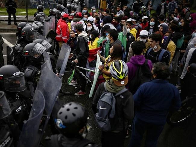 Paro Nacional 30 abril. Foto: Colprensa