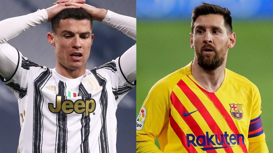Cristiano Ronaldo y Lionel Messi se quedaron fuera de la Champions League. Foto: Getty Images: Jonathan Moscrop - David S. Bustamante/Soccrates