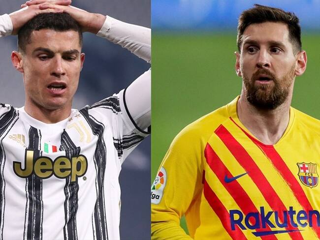 Cristiano Ronaldo y Lionel Messi se quedaron fuera de la Champions League. Foto: Getty Images: Jonathan Moscrop - David S. Bustamante/Soccrates