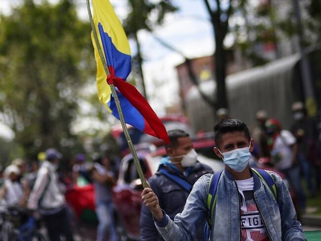 En Sigue La W, varios ciudadanos hablaron sobre cuál es la situación en Puerto Resistencia al oriente de Cali. . Foto: Colprensa