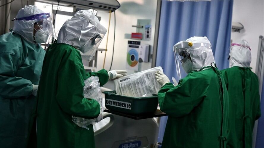 Profesionales de salud. Foto: Colprensa