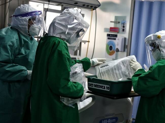 Profesionales de salud. Foto: Colprensa