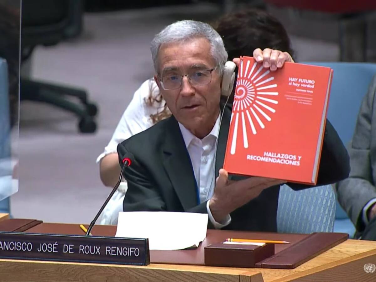 Consejo de Seguridad de ONU respaldó informe de la Comisión de la Verdad