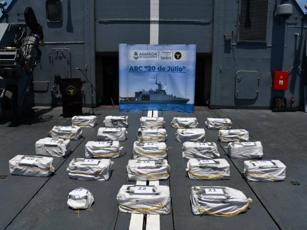 Incautan cocaína avaluada en más de 18 millones de dólares en San Andrés