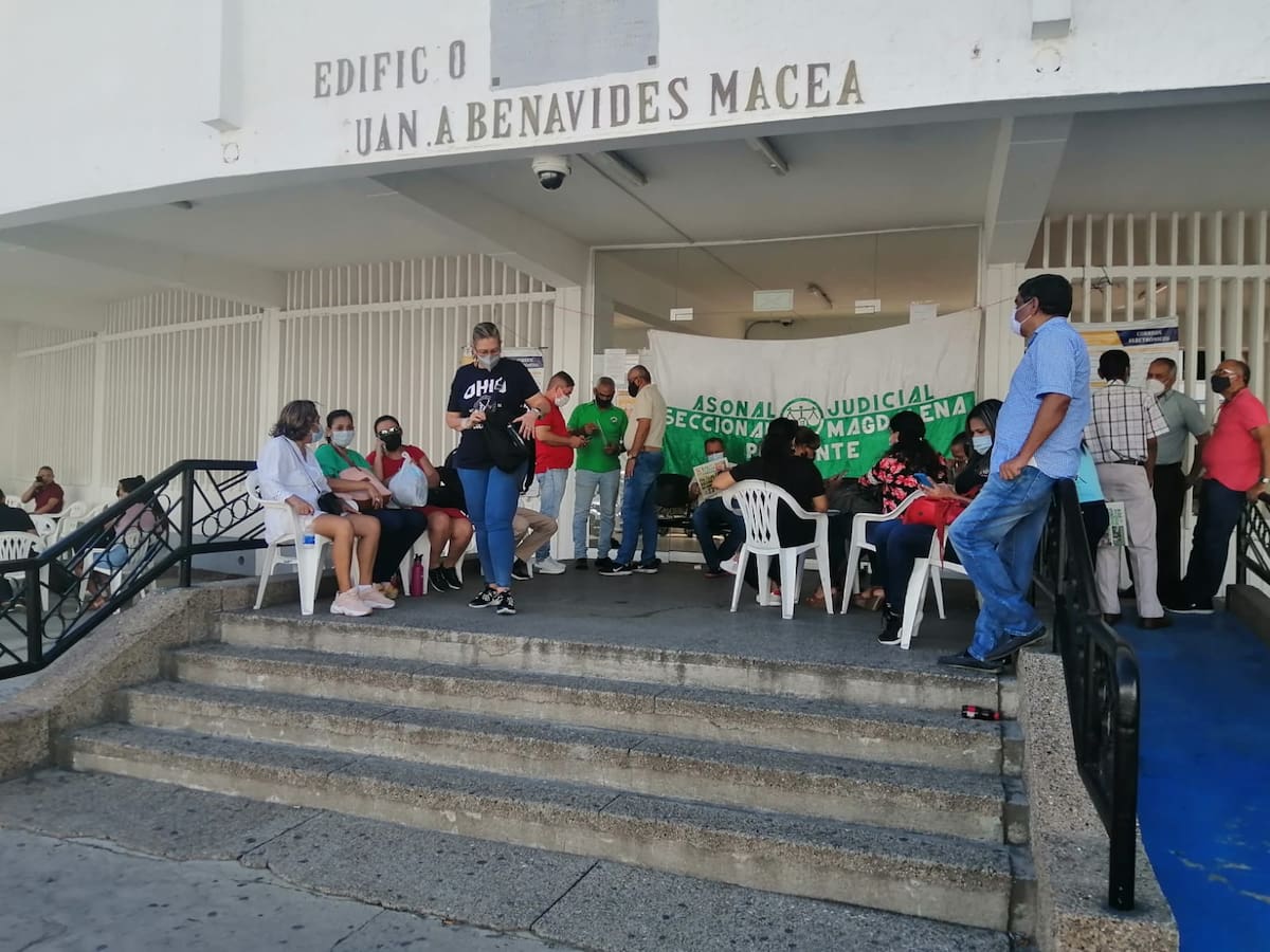 Empleados de la Rama Judicial entran en paro por el no pago del incremento salarial