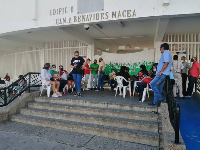 Empleados de la rama judicial entran en paro por el no pago del incremento salarial