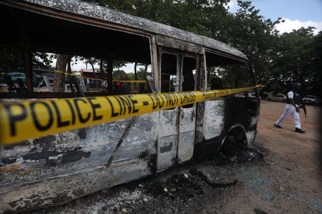 Explosión en Nigeria (Photo by Kola Sulaimon / AFP) (Photo by KOLA SULAIMON/AFP via Getty Images)