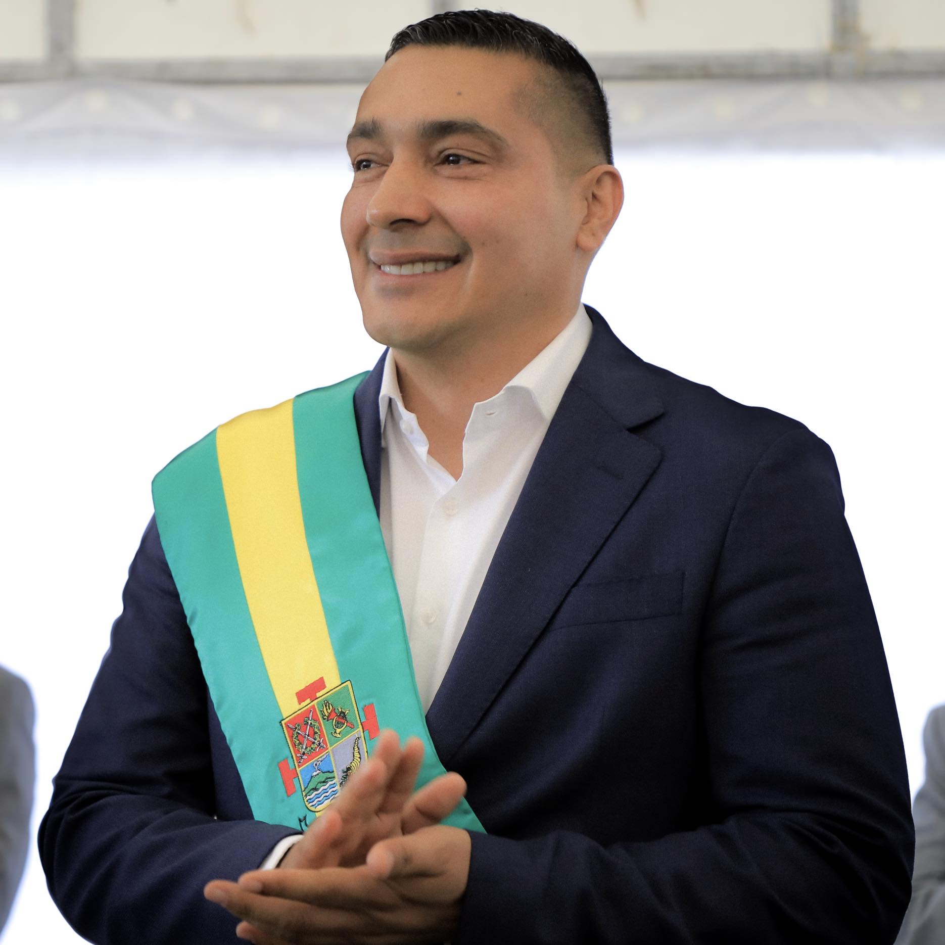 Gobernador del Cauca, Octavio Guzmán. Crédito: prensa gobernación del Cauca.