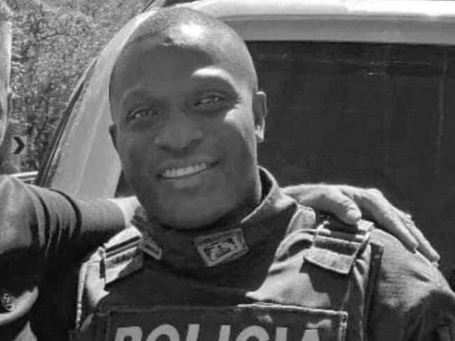Subintendente Yeimer Muñoz Lucumí, asesinado en ataque terrorista en el Cauca. Credito: Suministrada.