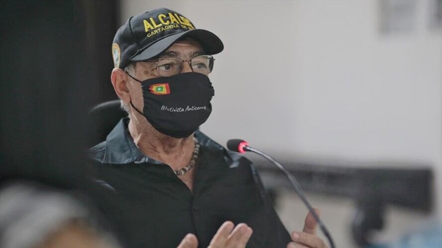 Foto: William Dau, alcalde de Cartagena