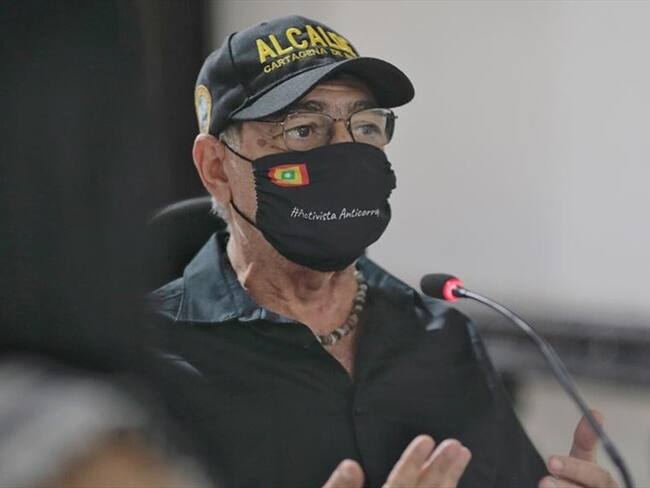 Foto: William Dau, alcalde de Cartagena