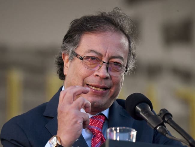 Presidente Gustavo Petro  (Photo by DANIEL MUNOZ/AFP via Getty Images)
