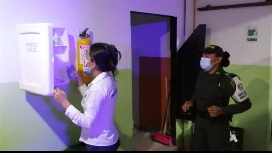 Sellan de manera temporal establecimientos comerciales en Montería.Foto:prensa alcaldía Montería.