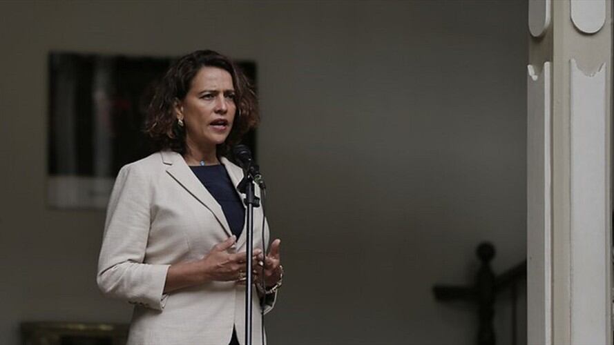 La ministra del Interior, Nancy Patricia Gutiérrez. Foto: Colprensa