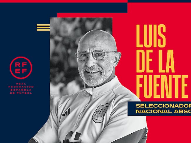 Luis de la Fuente. Foto: Real Federación Española de Fútbol