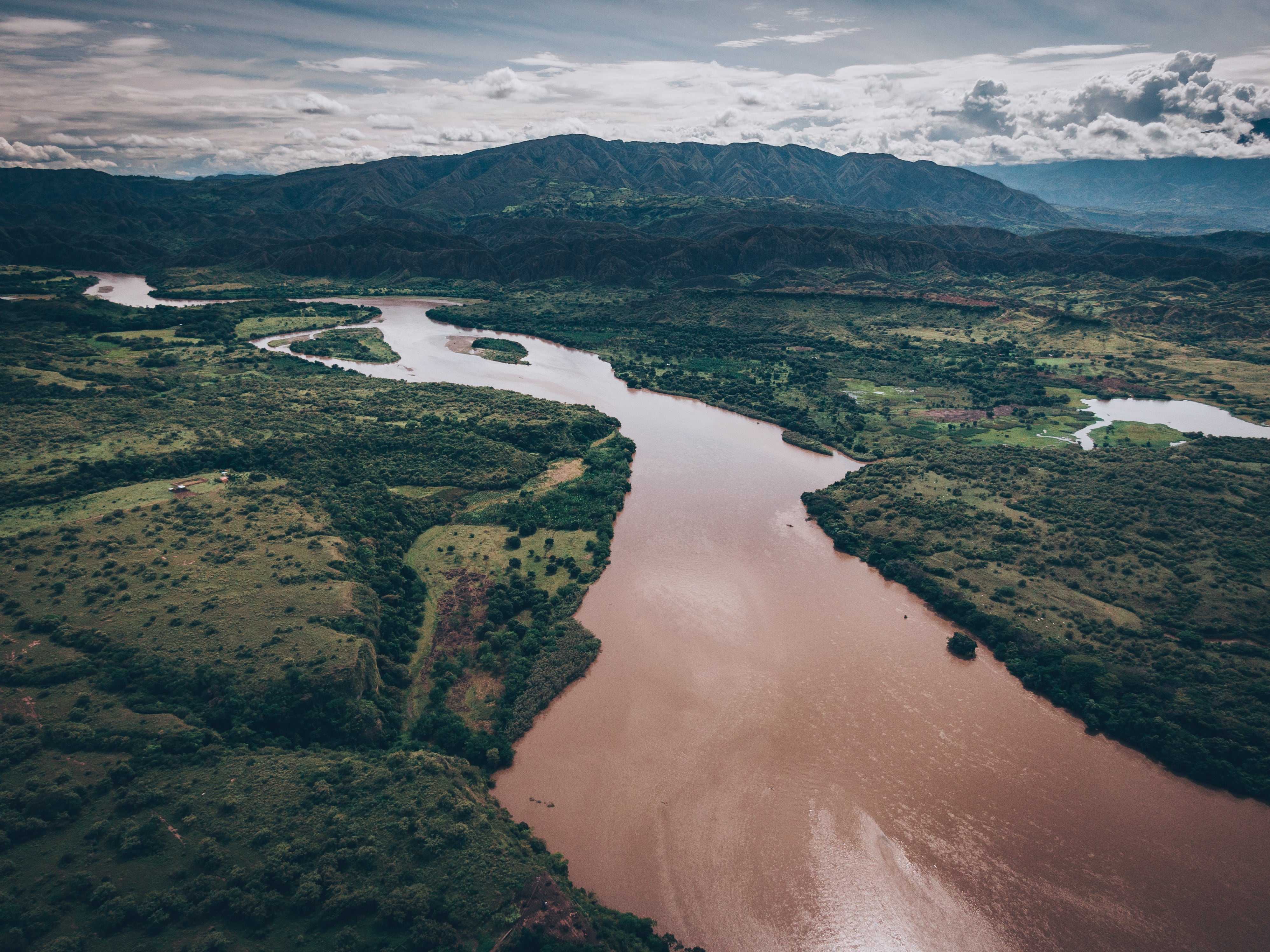 Vista Aérea del Río Magdalena (Getty Images)
