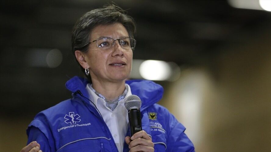 Si las UCI llegan a una ocupación del 70 %, volvemos a cuarentena: Claudia López. Foto: Colprensa