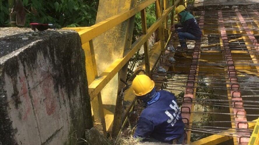 Secretaría de Infraestructura de Caldas. Foto: Suministrada.