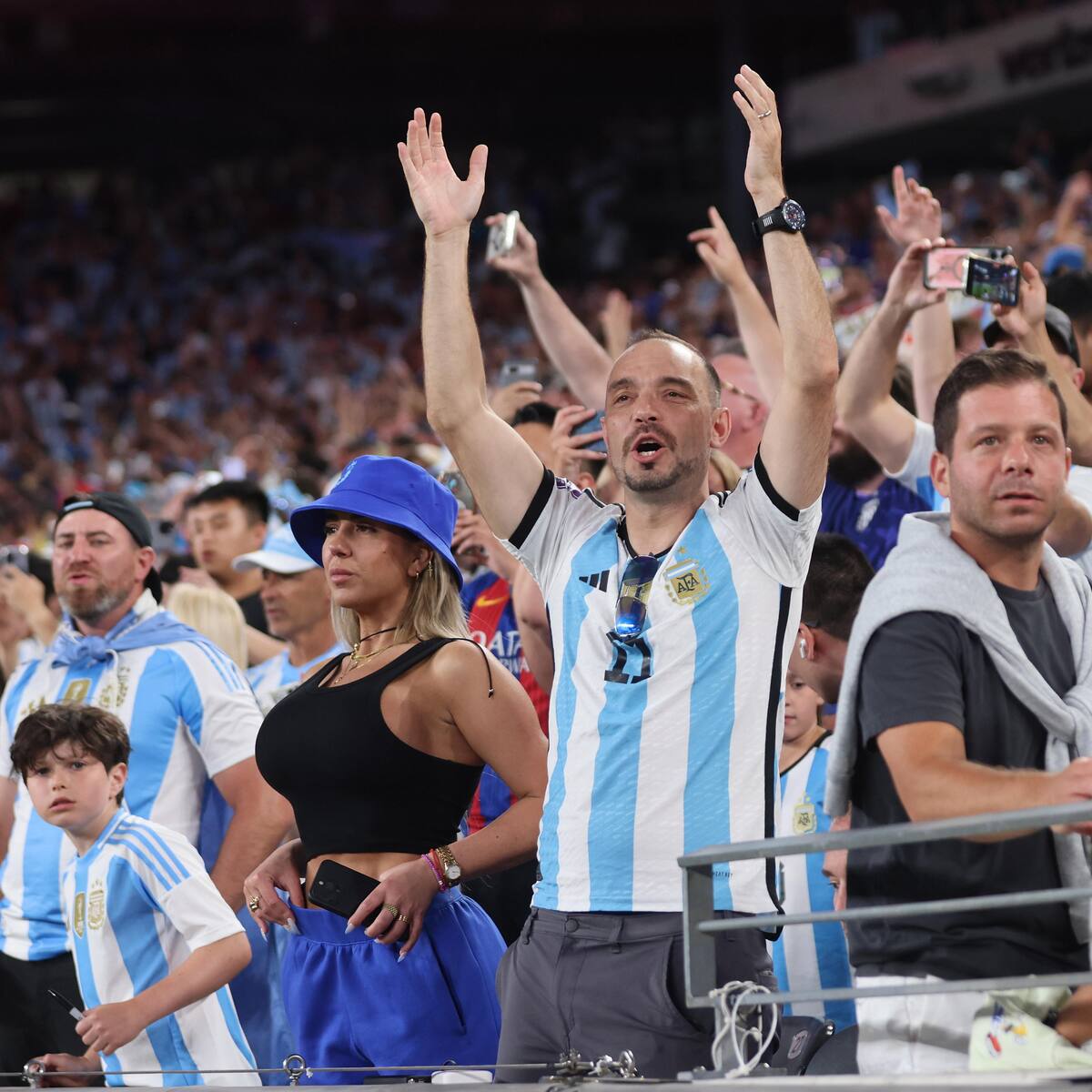 En fotos: reviva la agónica victoria de Argentina sobre Chile por Copa América