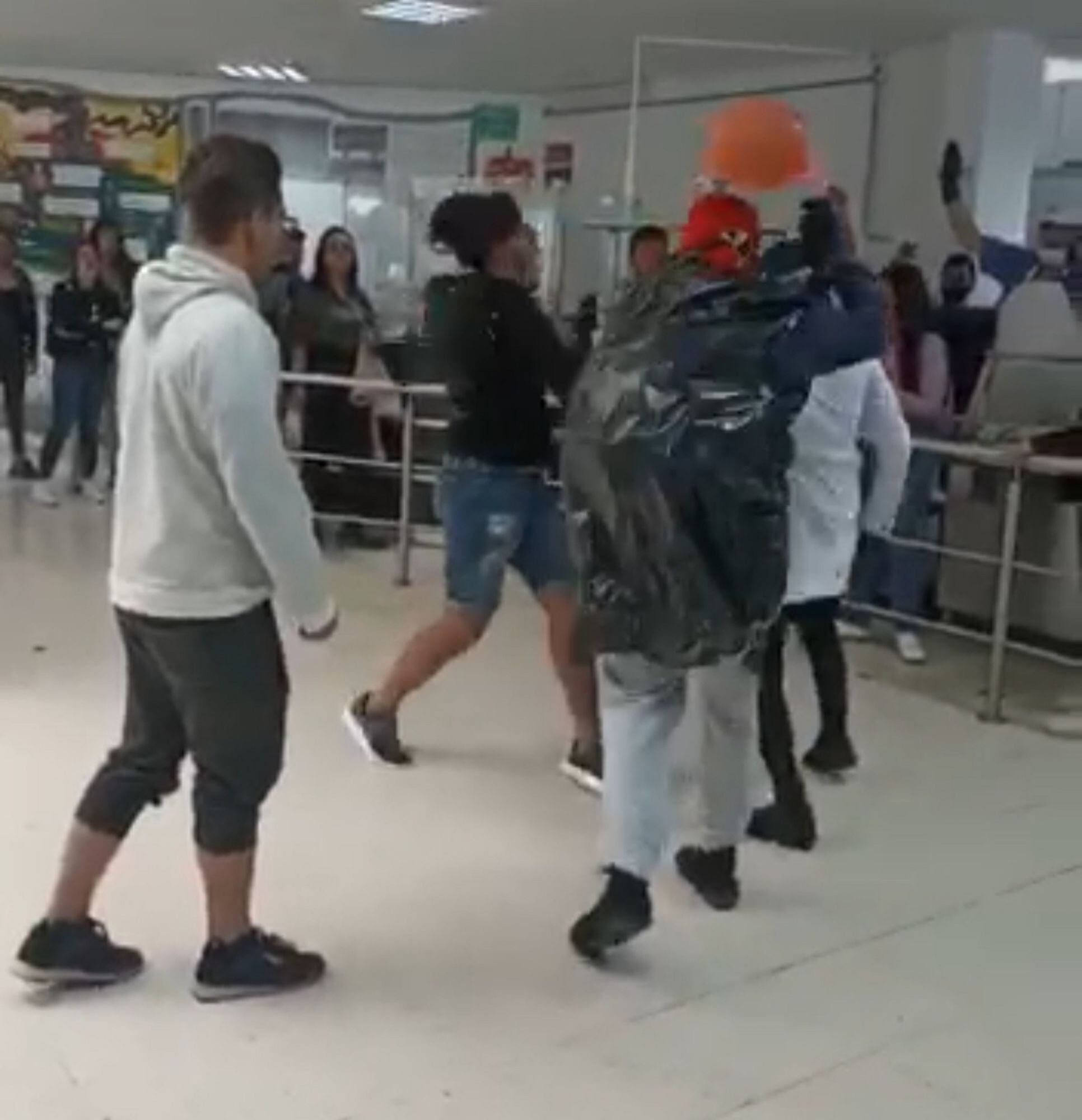 Enfrentamientos. Foto: Suministrada.