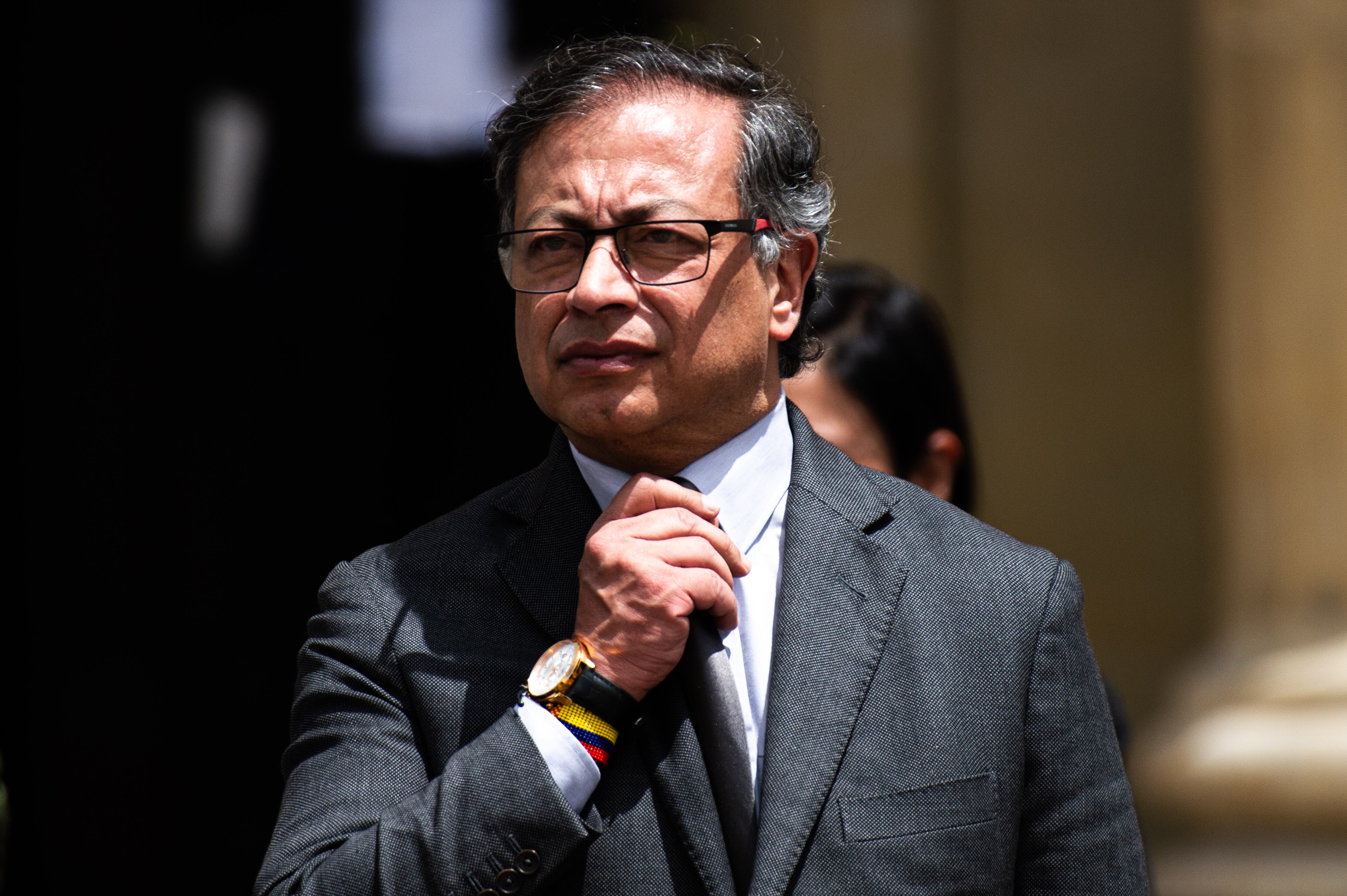 El presidente de Colombia, Gustavo Petro. (Photo by Sebastian Barros/NurPhoto via Getty Images)