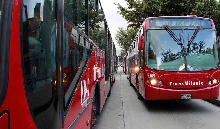 Transmilenio, imagen de referencia. Foto: Colprensa.