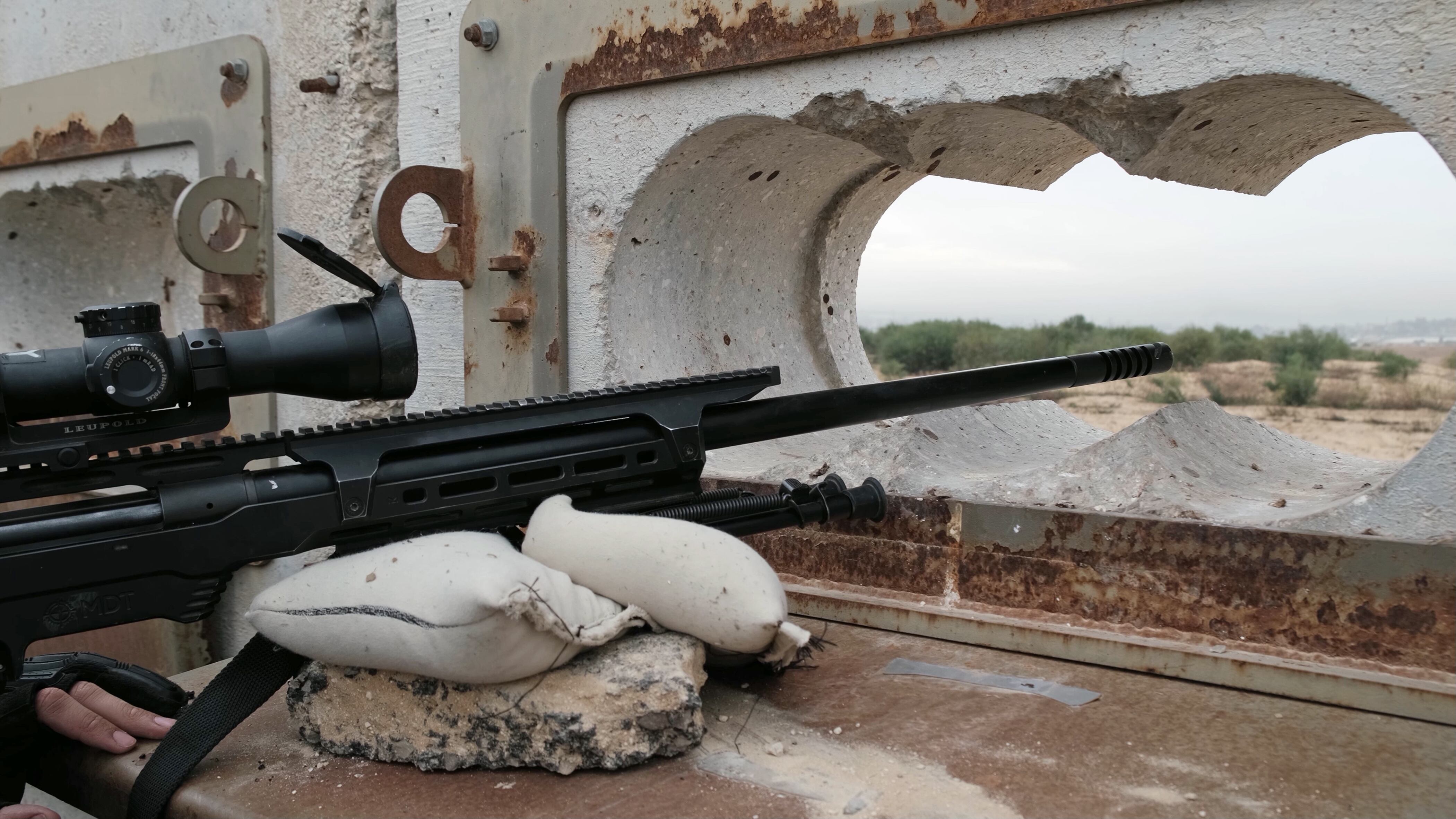 Referencia de proyectil en Gaza. Foto: Eddie Gerald. 