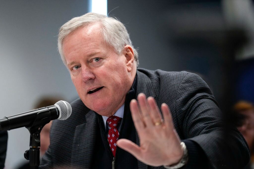 Mark Meadows. (Photo by Drew Angerer/Getty Images)
