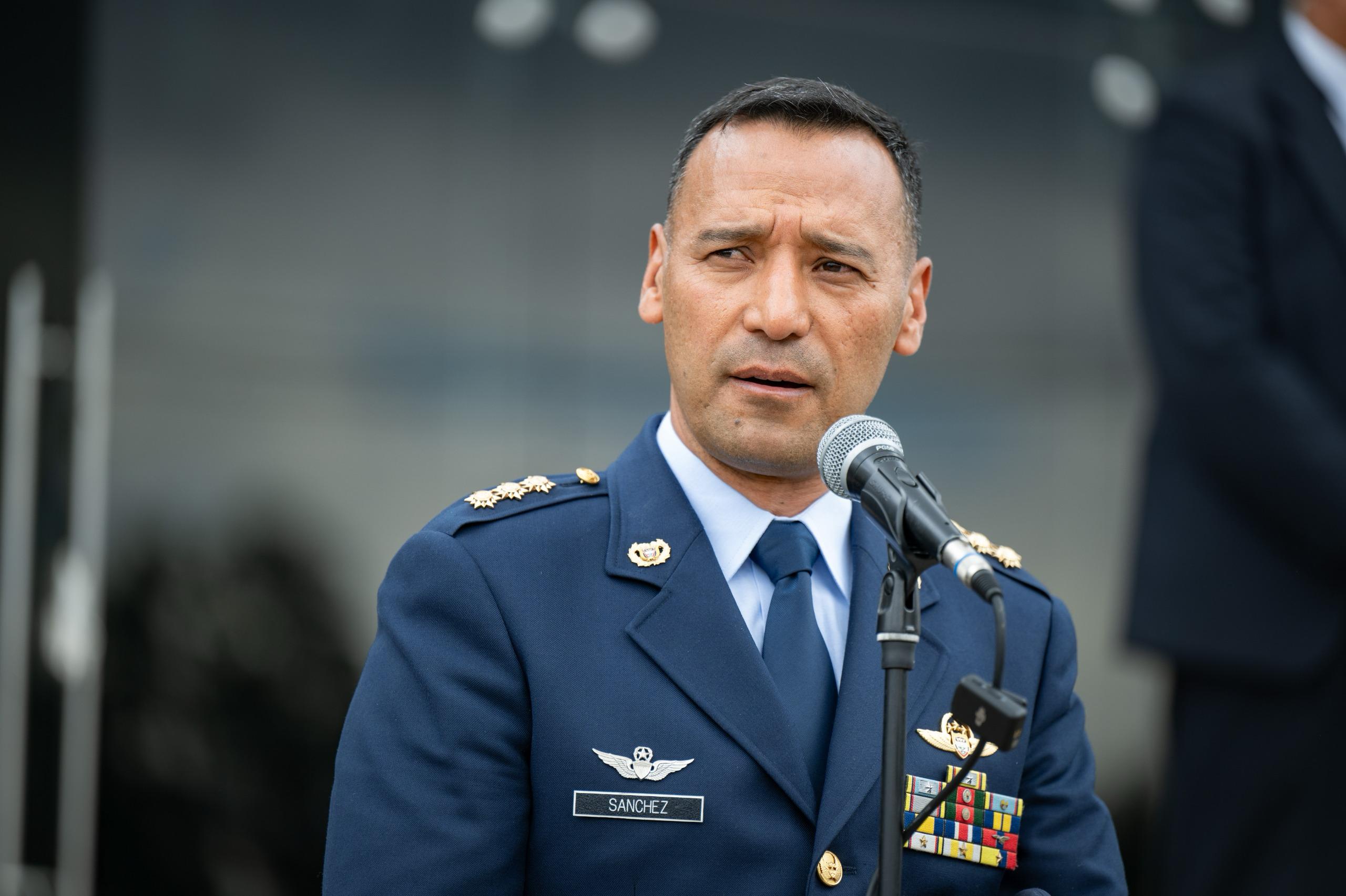 General Pedro Sánchez. Foto: Víctor Holguín / MinDefensa