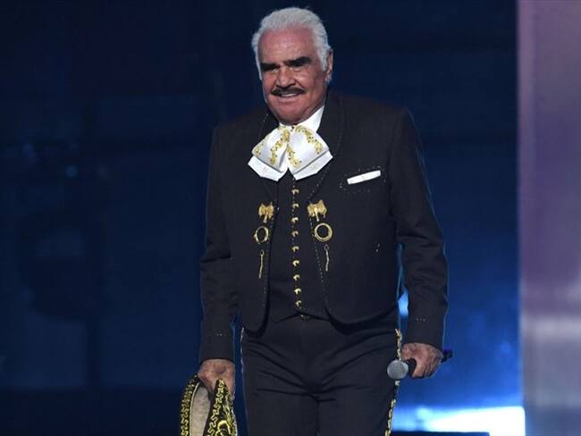 Vicente Fenández, cantante mexicano. Foto: Kevin Winter / Getty Imagen