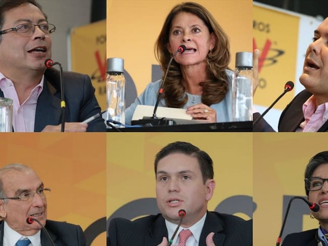 Foro W, precandidatos presidenciales. Foto: La Wcon Julio Sánchez Cristo