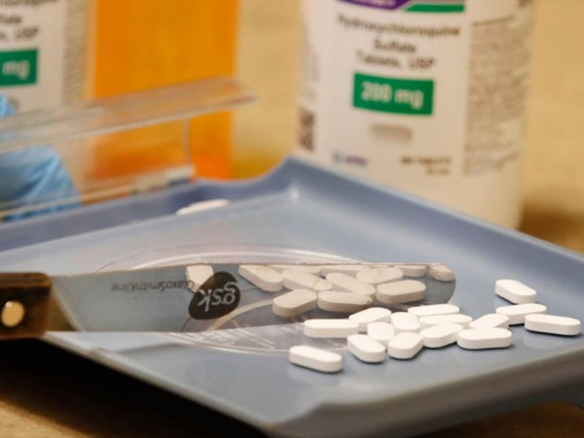 OMS suspende los ensayos de hidroxicloroquina