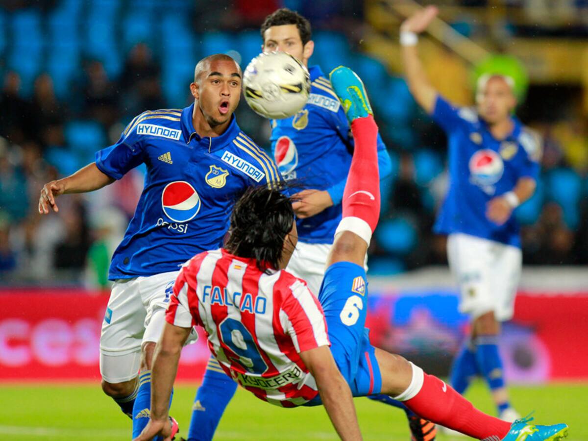 Millonarios cumple 76 años y el Mónaco lo felicitó con foto de Falcao