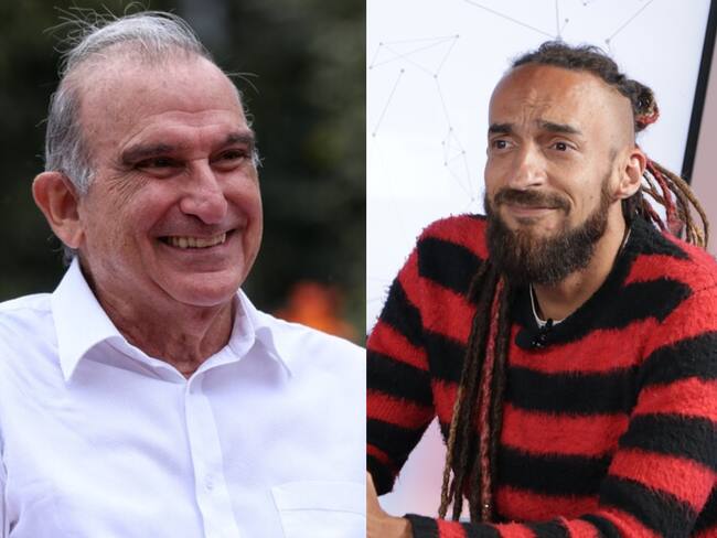 Humberto De la Calle y Daniel Carvalho. Foto: Colprensa y W Radio.